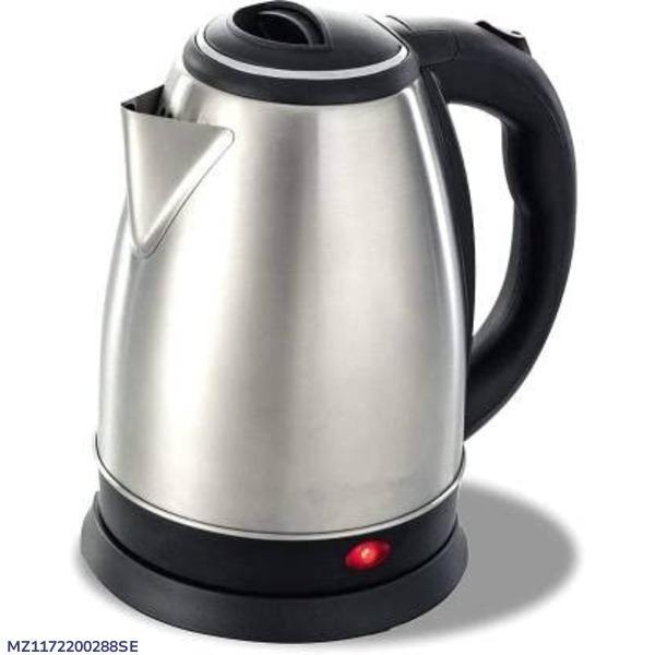 Electric Kettle Stainless Steel Fast Boil Silver