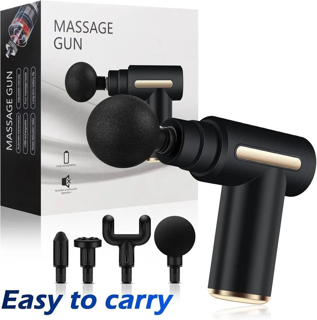 Rechargeable Mini Massager Gun for Shoulder & Muscle Relief