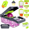16-in-1 Vegetable Cutter ABS Plastic Multi-Use Kitchen Tool