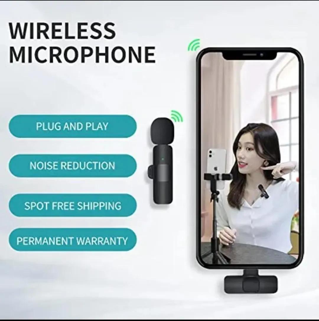 K8 Wireless 3-in-1 Microphone with Noise Reduction