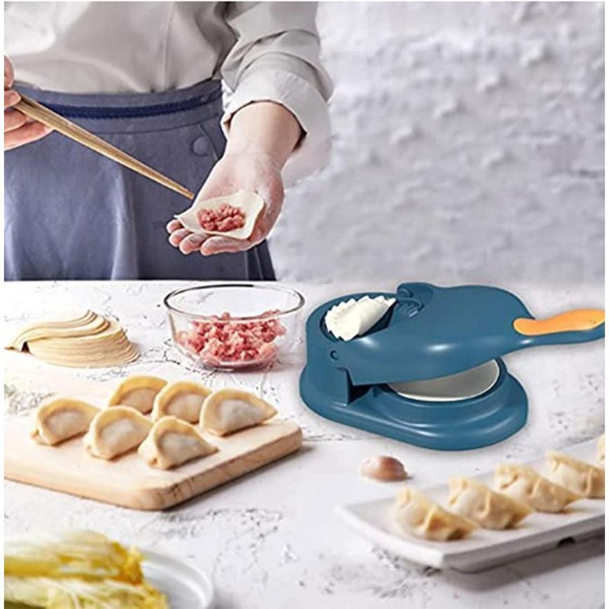 2-in-1 Dumpling Mould ABS Plastic Kitchen Tool